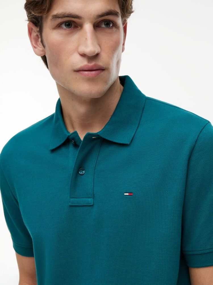 H TJM REG ESS POLO EXT L8J POLAR TEAL