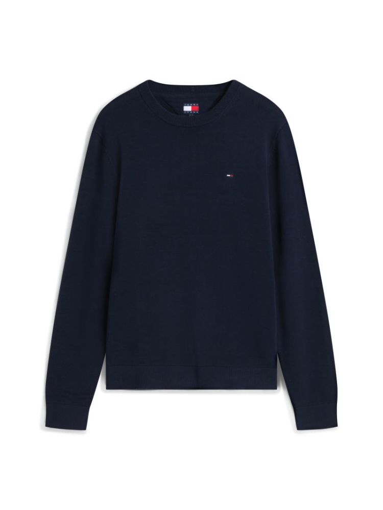 H TJM SLIM ESS LIGHT SWEATER C1G DARK NIGHT