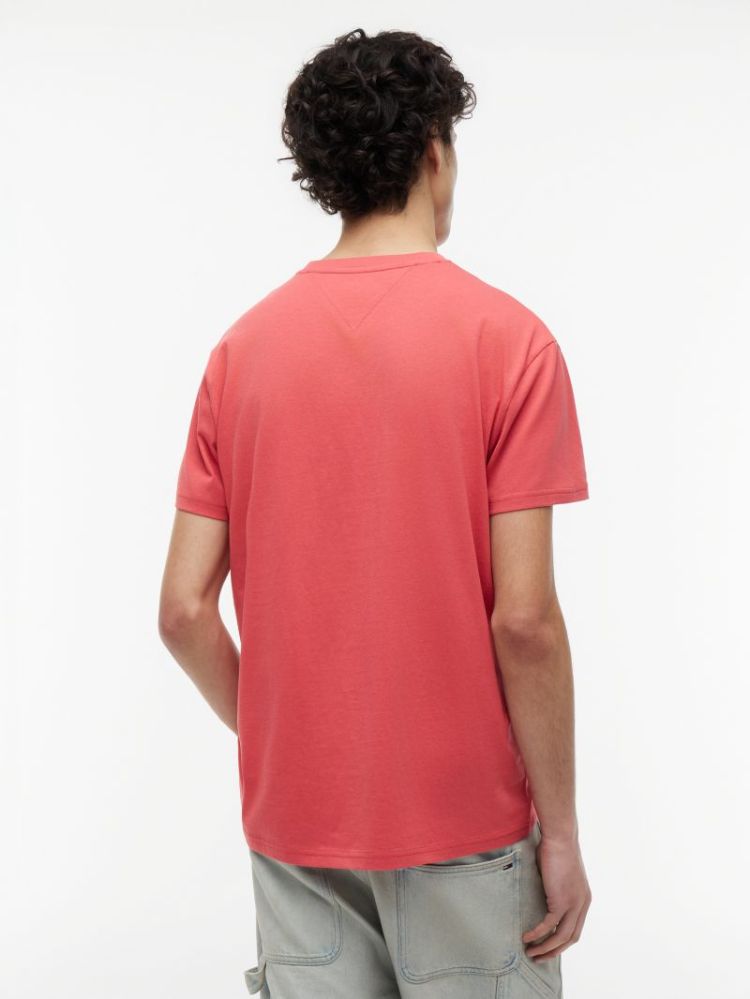 J TJM REG LINEAR LOGO T-SHIRT XK5 ATHEM RED