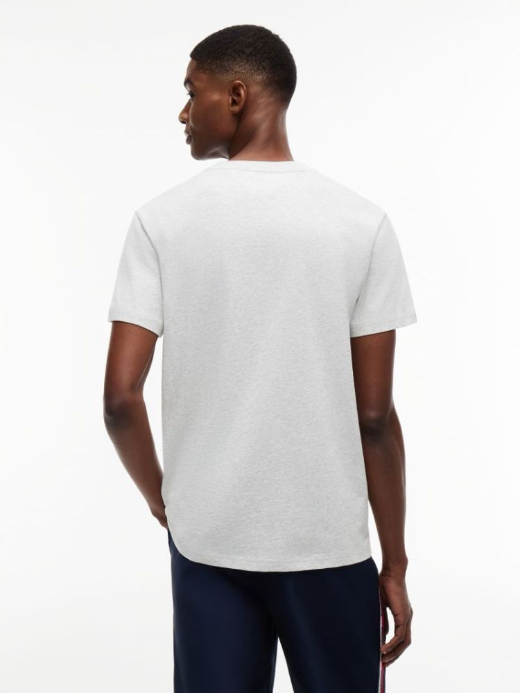 H TJM SLIM GRAPHIC T-SHIRT PO8 ICE GREUY H