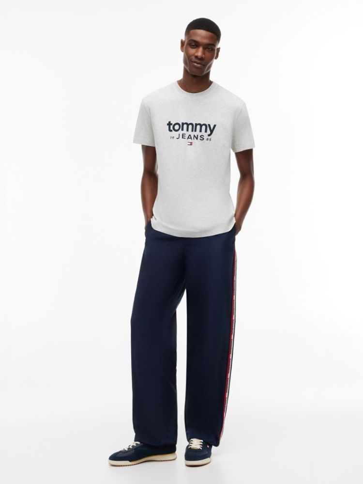 H TJM SLIM GRAPHIC T-SHIRT PO8 ICE GREUY H