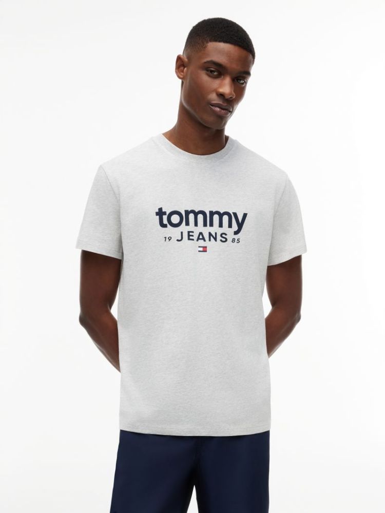 H TJM SLIM GRAPHIC T-SHIRT PO8 ICE GREUY H