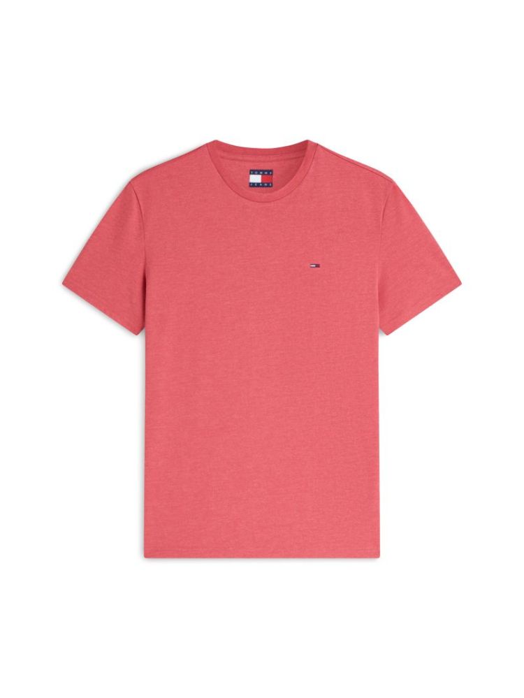 H TJM XSLIM JASPE T-SHIRT EXT XK5 ATHEM RED