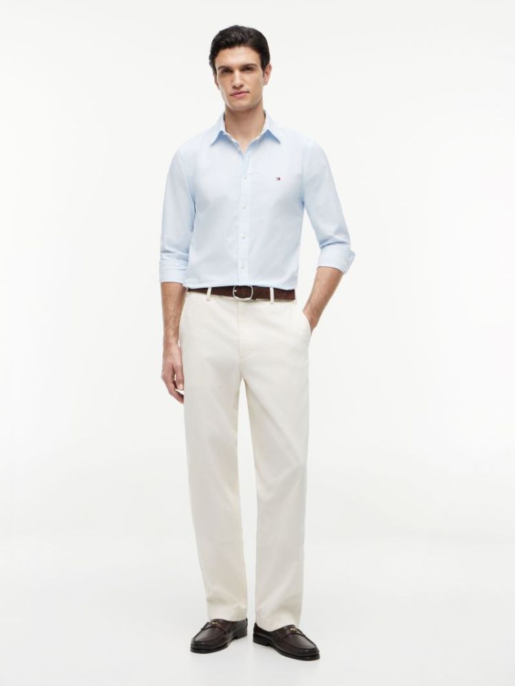 H FLEX POPLIN SMALL PR HEMD OGY SWEET BLUE/