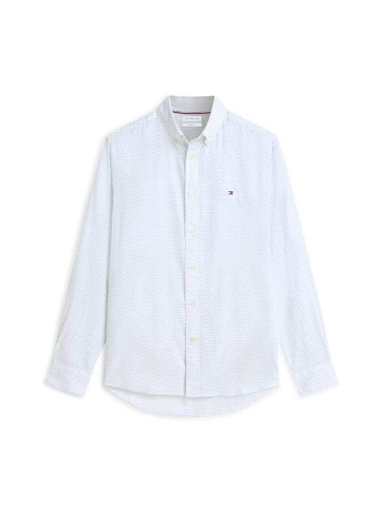 H FLEX POPLIN MINI PR HEMD OK4 WHITE/ALLOV