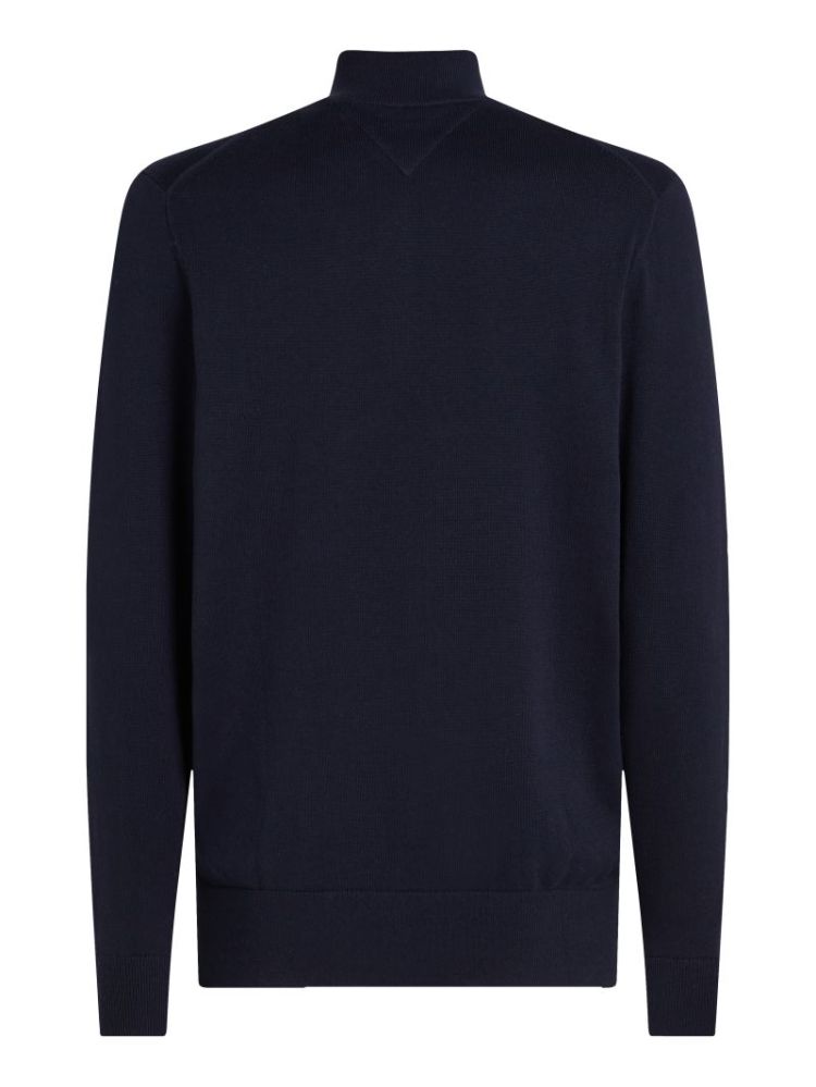 H ESSENTIAL COTTON ZIP PULL DW5 DESERT SJY