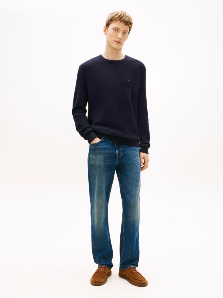 H ESSENTIAL STRUC CR NECK PULL DW5 DESERT SJY