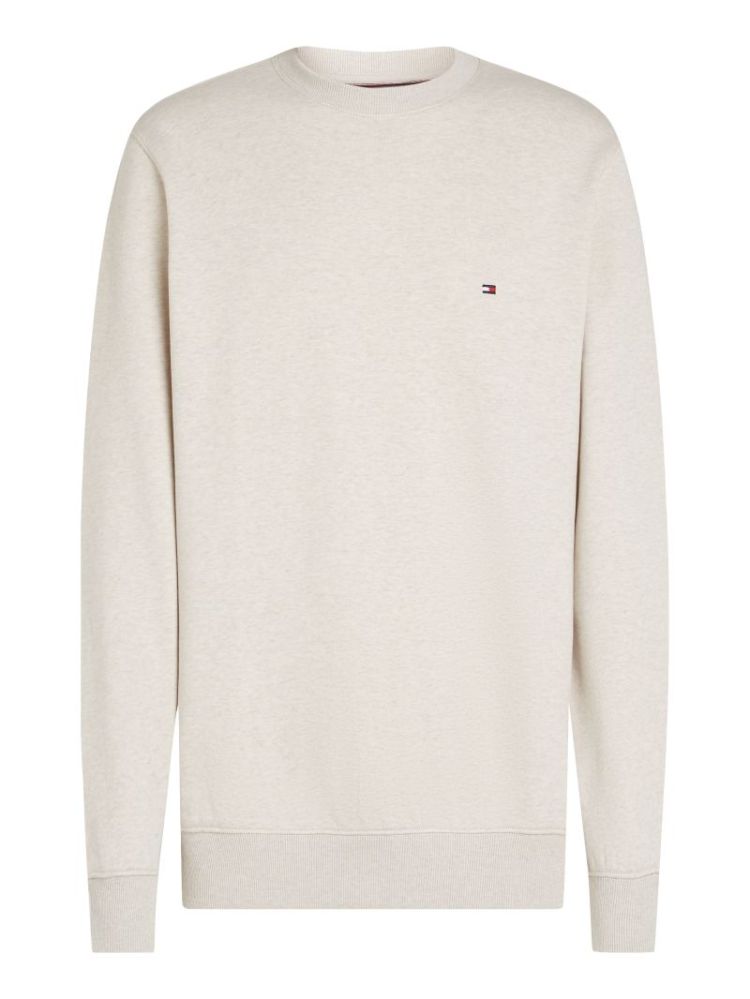 H ESSENTIAL TERRY CREWN PULL HGF HEATHERED O