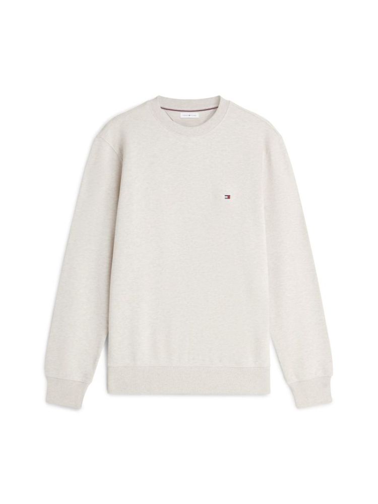 H ESSENTIAL TERRY CREWN PULL HGF HEATHERED O