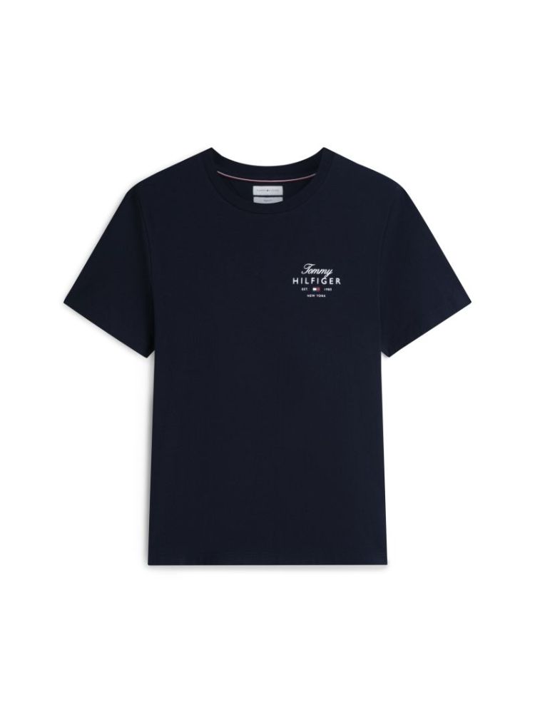 H SCRIPT STACK REG T-SHIRT DW5 DESERT SJY