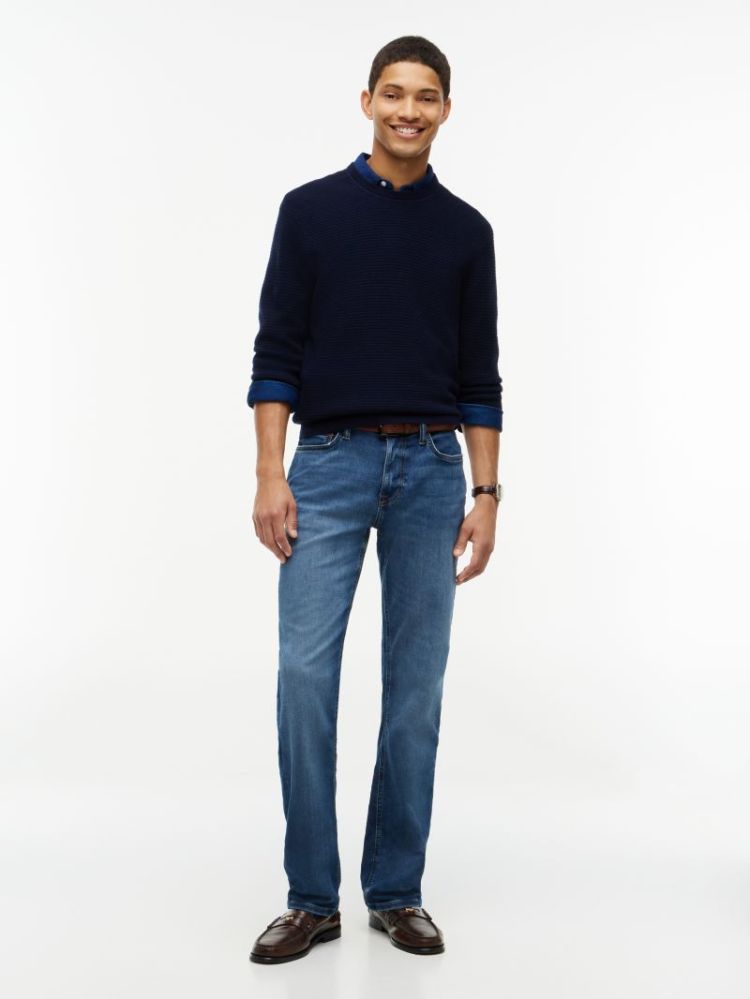 H PIMA CTN CASH STRUCT PULL DW5 NAVY BLUE