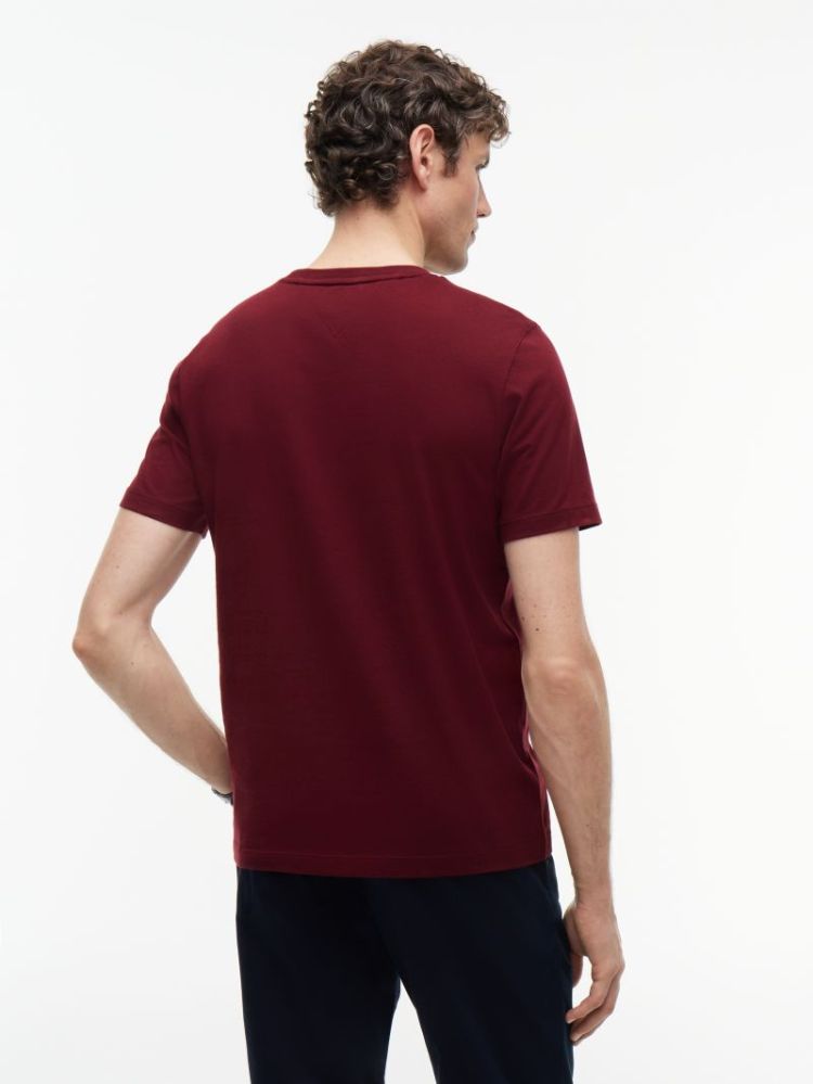 H ESS SEASONAL REG FIT T-SHIRT VLP BURGUNDY