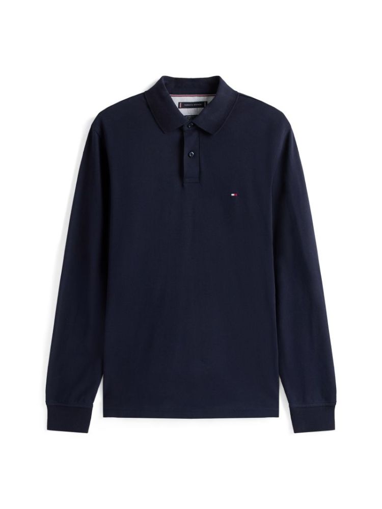 H 1985 REGULAR LS POLO DW5 NAVY BLUE