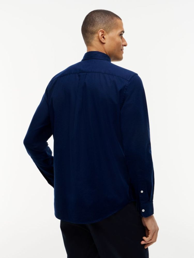H FELX FLANNEL SOLID RF HEMD DCC CARBON NAVY