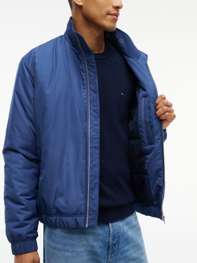 H TJM ESSENT PADDED JACKET EXT DB7 BASIC NAVY