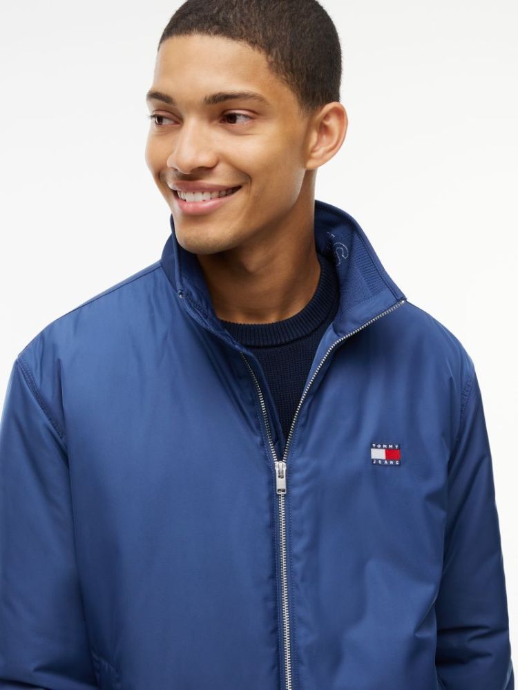 H TJM ESSENT PADDED JACKET EXT DB7 BASIC NAVY