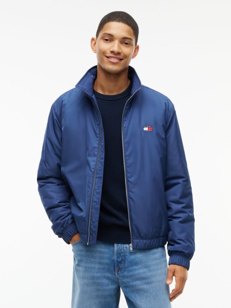 H TJM ESSENT PADDED JACKET EXT DB7 BASIC NAVY