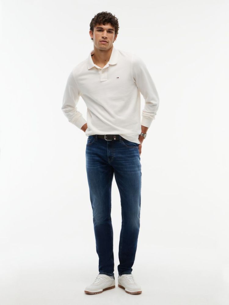 H AUSTIN SLIM TAPERED DJ0257 1BK DENIM DARK