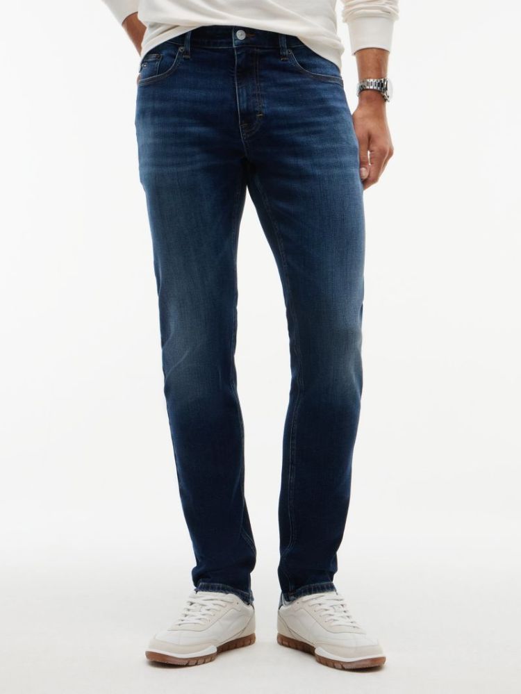 H AUSTIN SLIM TAPERED DJ0257 1BK DENIM DARK