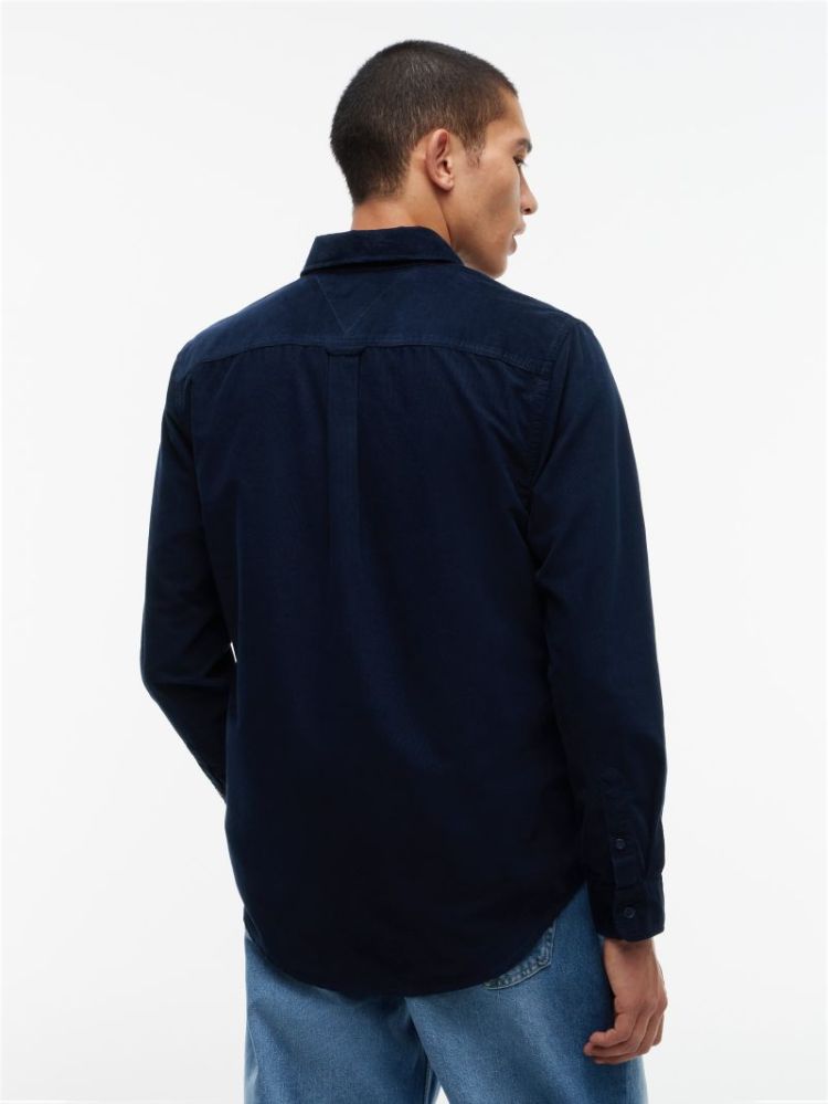 H TJM REG BABY CORD HEMD EXT C1G DARK BLUE