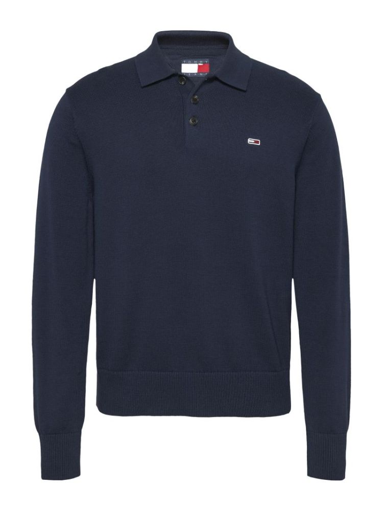 H TJM SLIM ESSENT POLO EXT C1G DARK BLUE