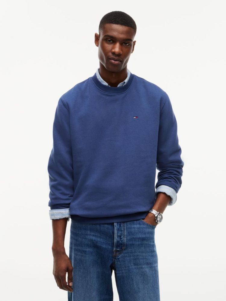 H TJM REG S FLAG CREW PULL DB7 BASIC NAVY