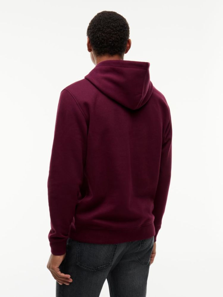H TJM REG LINEAR LOGO HOODIE V11 CALYPSO BER