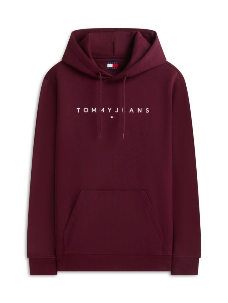 H TJM REG LINEAR LOGO HOODIE V11 CALYPSO BER