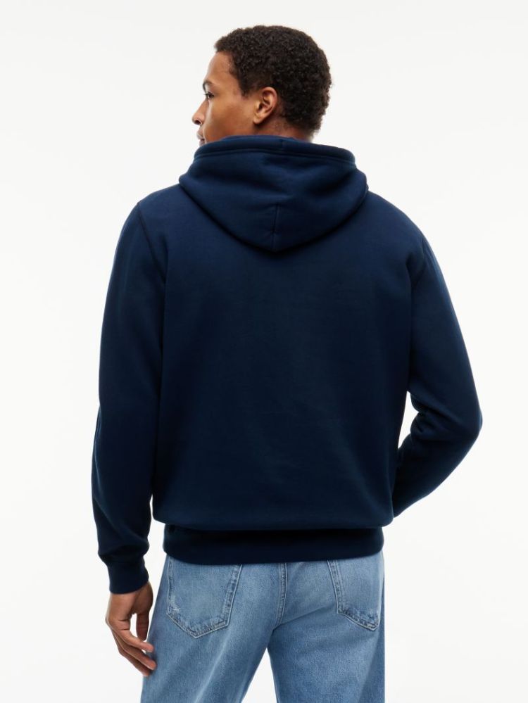 HTJM REG BADGE HOODIE EXT C1G DARK BLUE