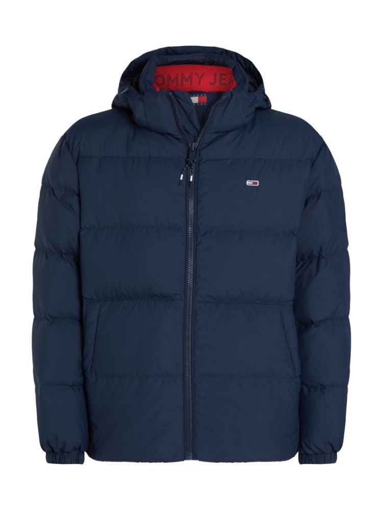 H TJM ESSENT DOWN JACKER EXT C1G DARK BLUE