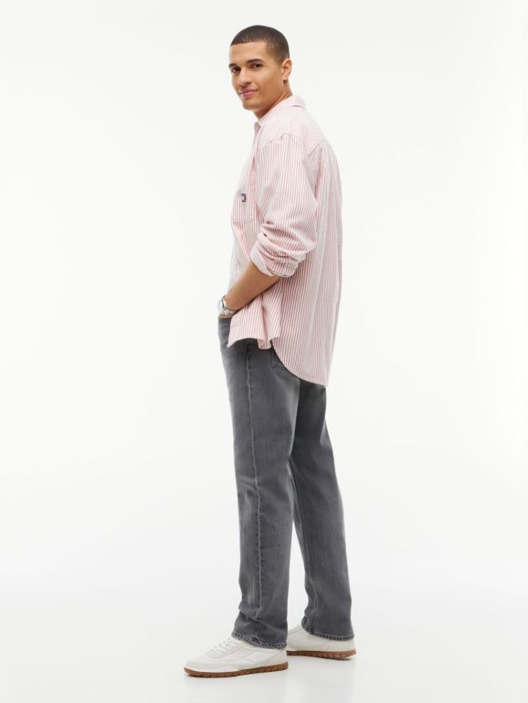 H RYAN SLIM STRAIGHT DJ0177 1DA DENIM GREY