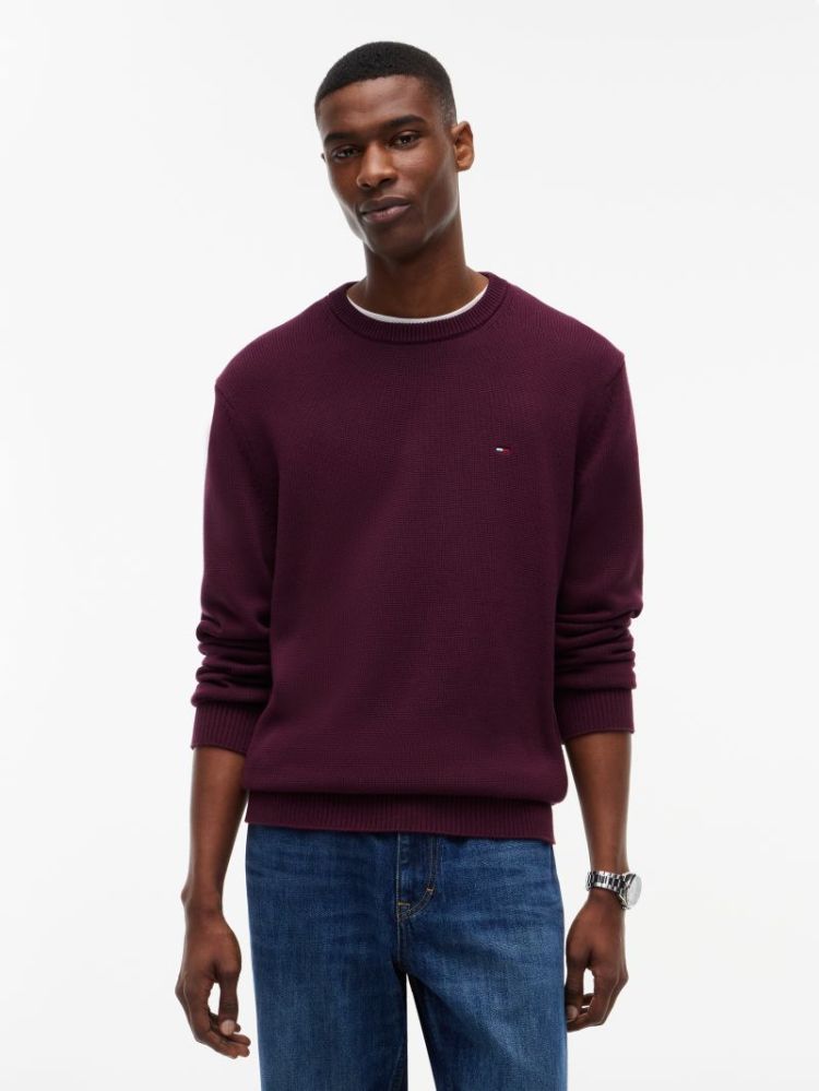 H TJM SLIMM ESS SWEATER EXT V11 CALYPSO BER