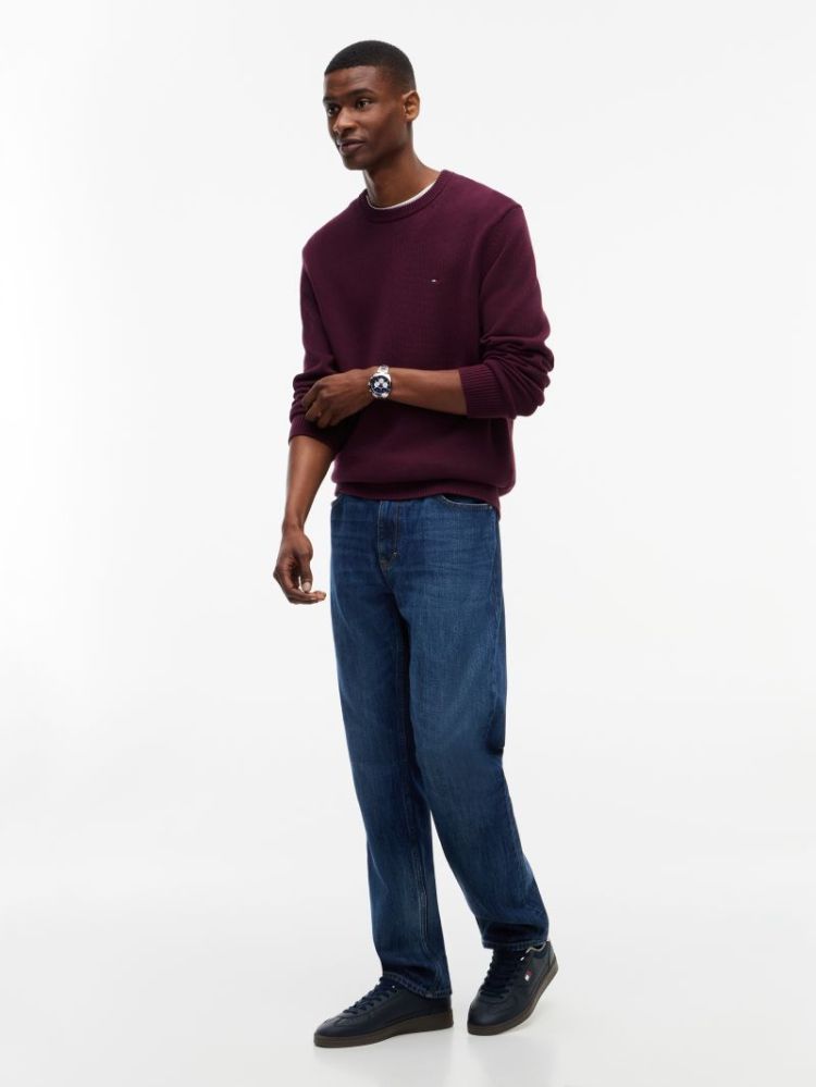 H TJM SLIMM ESS SWEATER EXT V11 CALYPSO BER