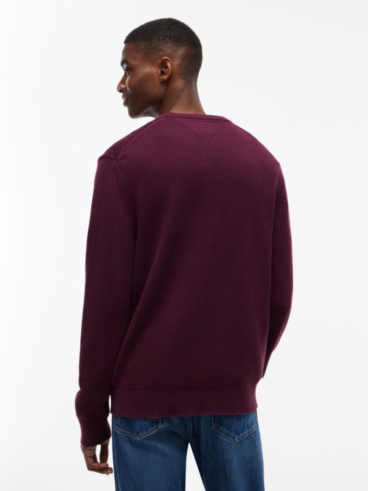 H TJM SLIMM ESS SWEATER EXT V11 CALYPSO BER