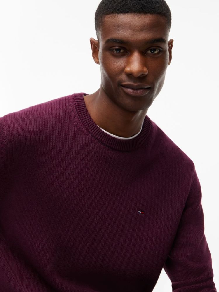 H TJM SLIMM ESS SWEATER EXT V11 CALYPSO BER