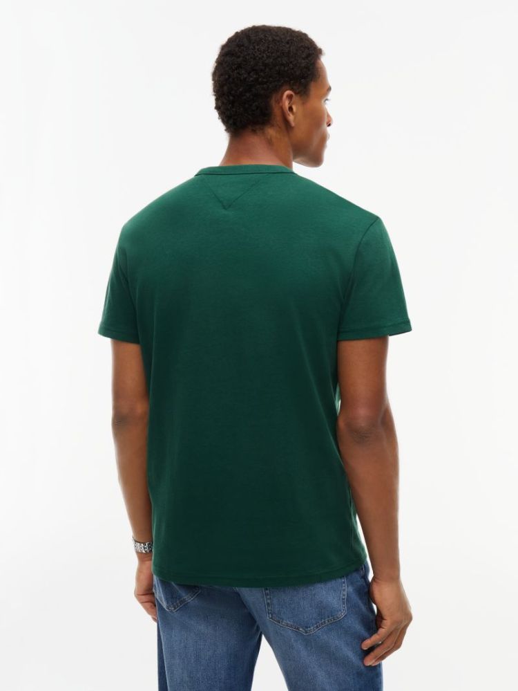 H TJM REG BADGE T-SHIRT MBM VELVET GREE