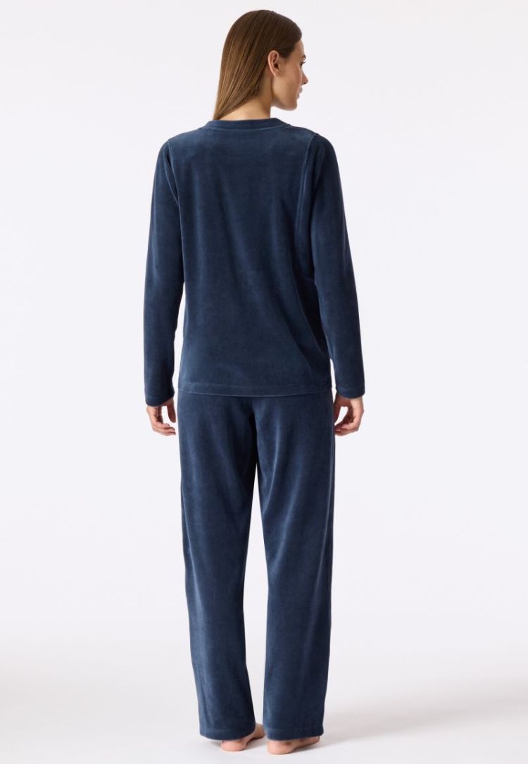 D PYJAMA LONG 861-DEEP SEA BL
