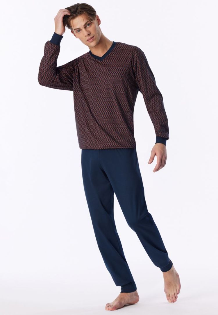 H PYJAMA LONG 614 COPPER
