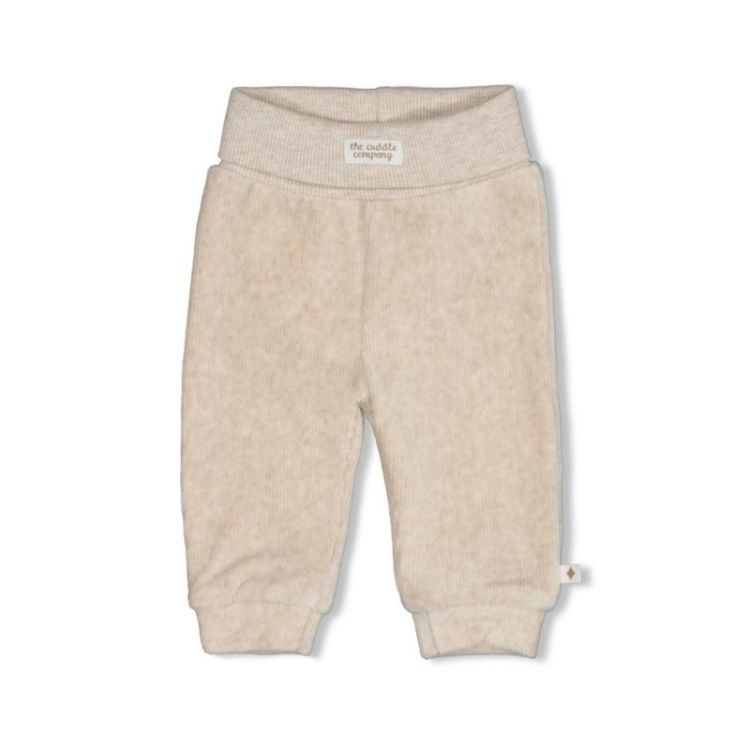 B BROEK VELOURS RIB THE CUDDLE 730 TAUPE MELAN