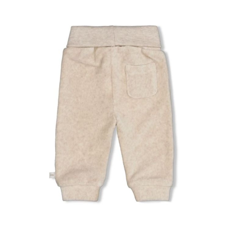 B BROEK VELOURS RIB THE CUDDLE 730 TAUPE MELAN