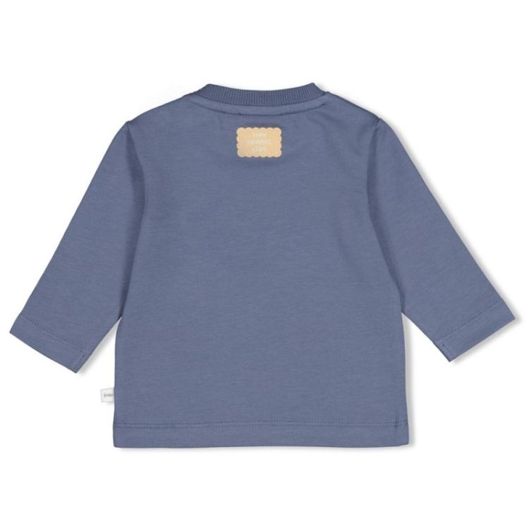 BJ LONGSL T-SHIRT BREAKFAST BU 015 BLAUW