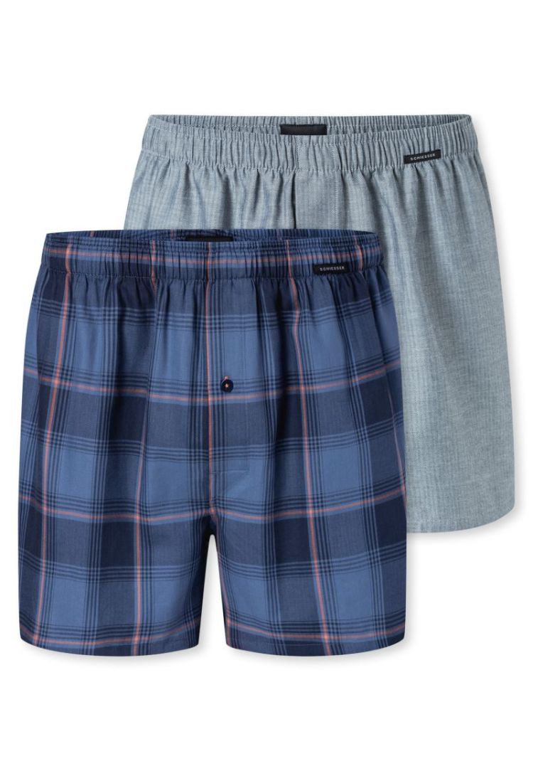 H BOXERSHORTS 2PACK 921 ASSORTED 10