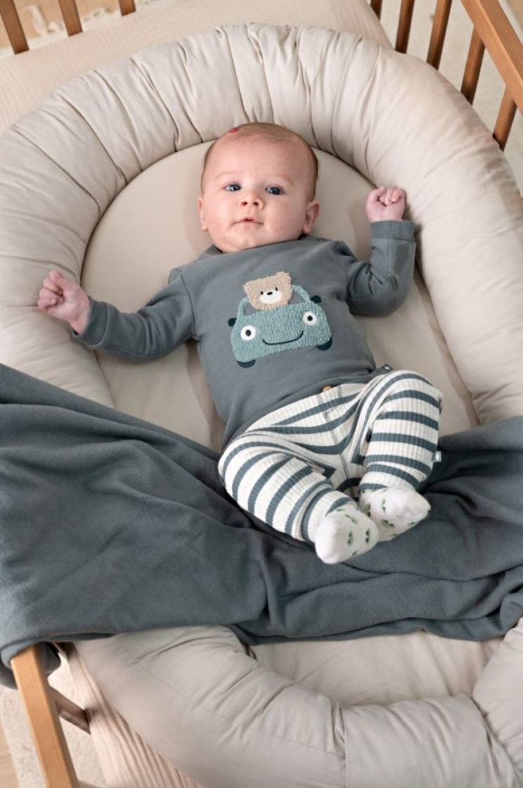 BJ SWEATER BEEP BEEP 327 ZEEGROEN