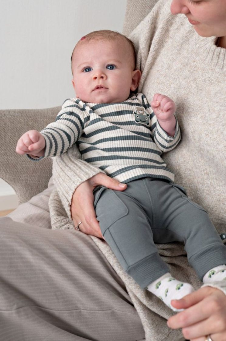BJ BROEK BEEP BEEP 327 ZEEGROEN