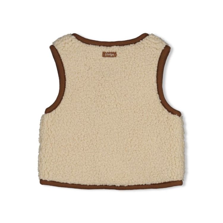 BJ OMKEERBAAR TEDDY GILET TINY 600 OFFWHITE