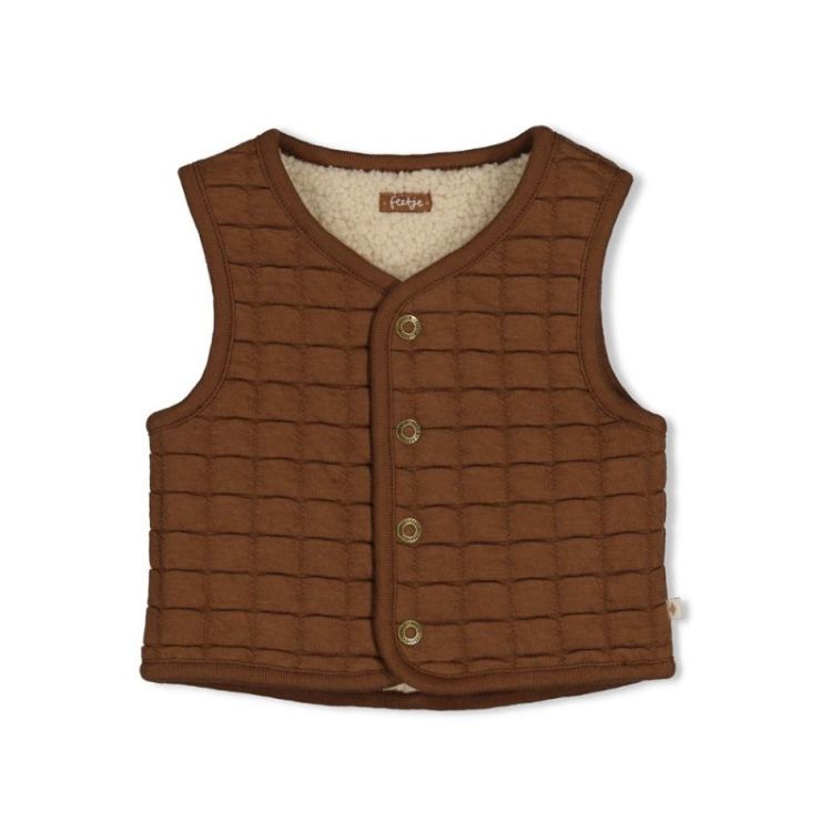 BJ OMKEERBAAR TEDDY GILET TINY 600 OFFWHITE