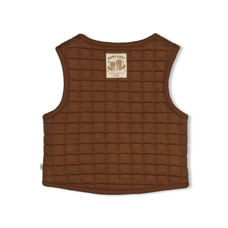 BJ OMKEERBAAR TEDDY GILET TINY 600 OFFWHITE