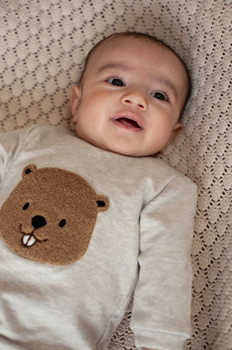 BJ SWEATER TINY TIMBER TALES 665 GRIJSMELEE