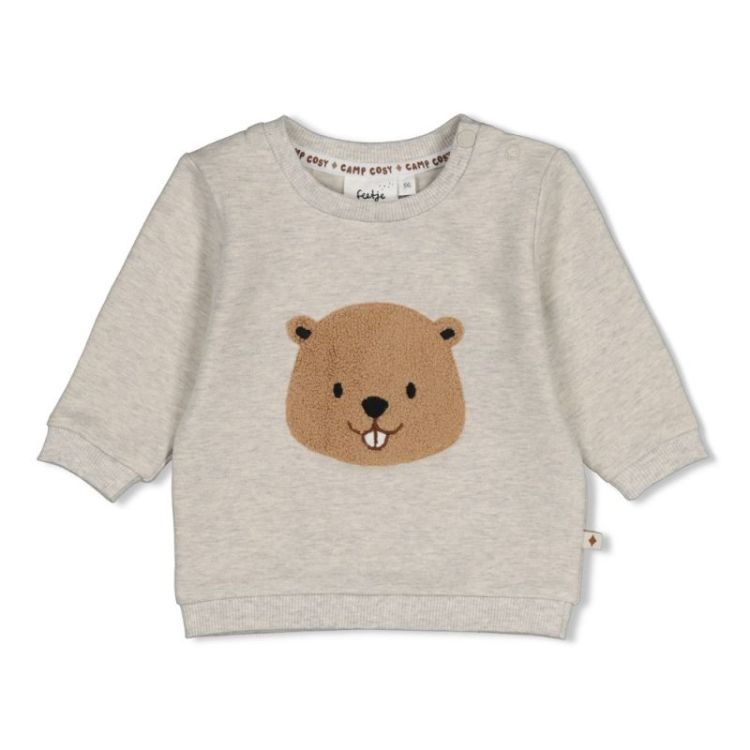 BJ SWEATER TINY TIMBER TALES 665 GRIJSMELEE