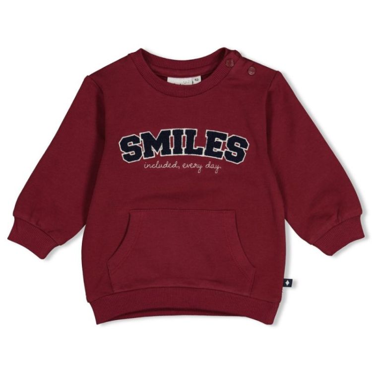BJ SWEATER BUILT FOR FUN 130 BORDEAUX